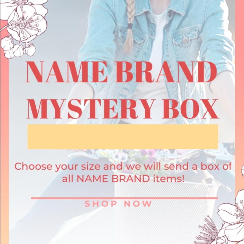 NAME BRAND MYSTERY BOX